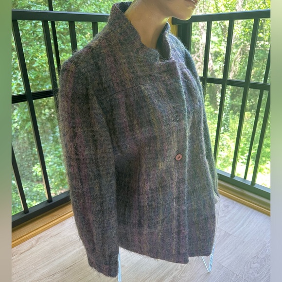 Vintage Lavender French Designer Coat - Picture 10 of 16